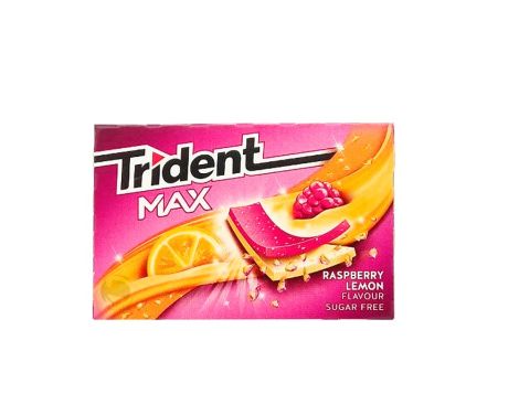 Trident Max Frambuesa y Limón 