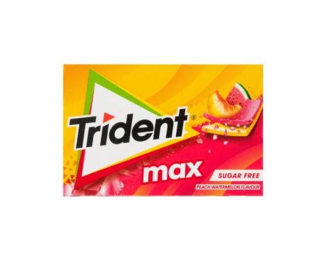 Trident Max Sandía y Melocotón