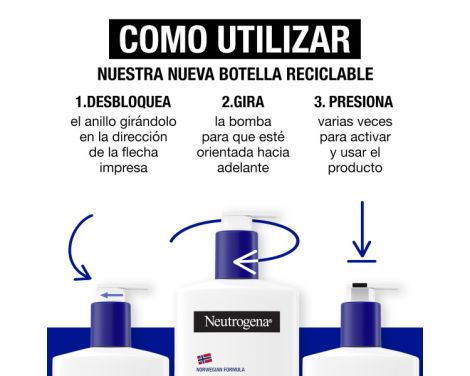 Para qué sirve Neutrogena Hidratación Profunda Loción Corporal Piel Seca 750ml 2x1
