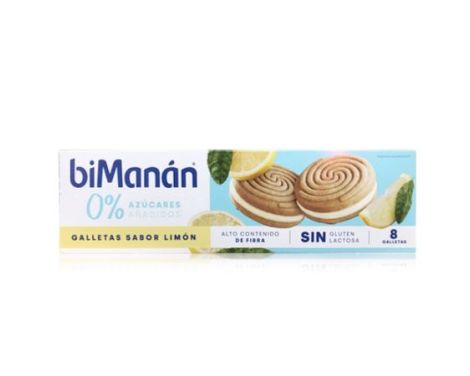 Bimanán BeKomplett Galletas Limón 8 uds