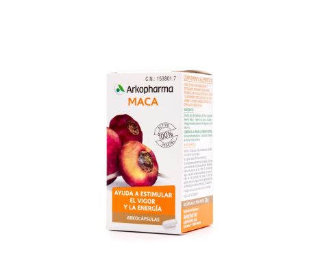 Arkopharma Arkocápsulas Maca Bio 45 Cápsulas