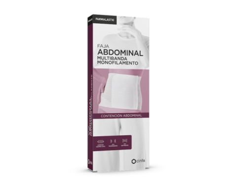 Farmalastic Faja Abdominal Multibanda Monofilamento Talla S