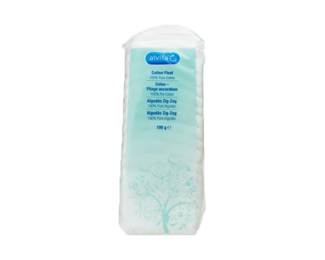 Alvita Algodón Puro Zig Zag 100g