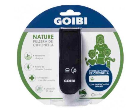 Goibi Nature Pulsera de Citronela Negra 1 ud