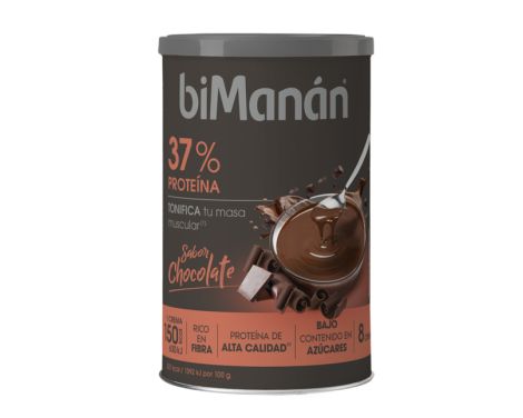 Bimanán Crema de Proteína Chocolate 8 uds