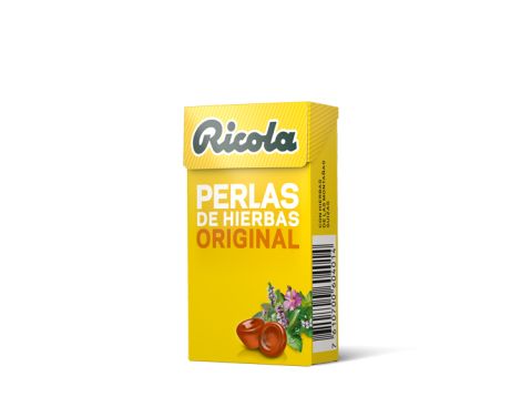 Ricola Perlas Sin Azúcar Sabor Hierbas Suizas Original 50g