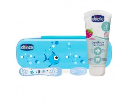 Chicco Set de Higiene Oral color Azul