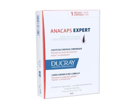 Ducray Anacaps Progressiv 30 cápsulas
