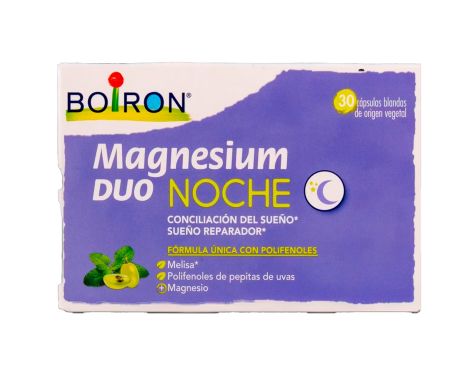 Boiron Magnesium Duo Noche 30 Cápsulas