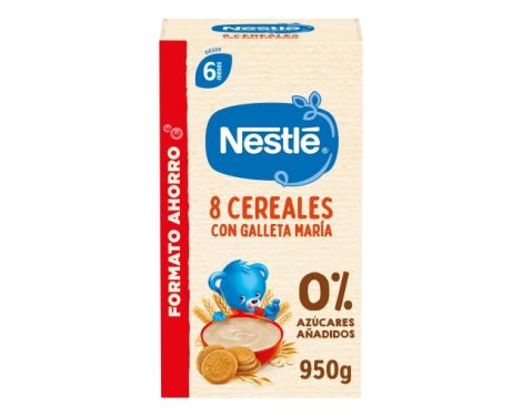 Comprar Nestlé Papilla 8 Cereales Galleta María 950g