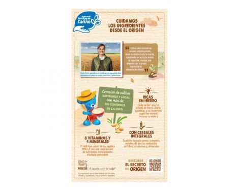 Nestlé Papilla 8 Cereales Galleta María 950g sin receta