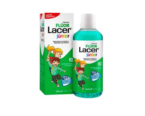 Lacer Flúor Colutorio Junior Diario Menta 500ml