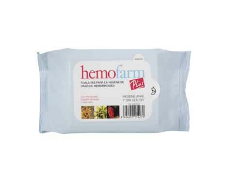 Hemofarm Plus Toallitas 40 unidades