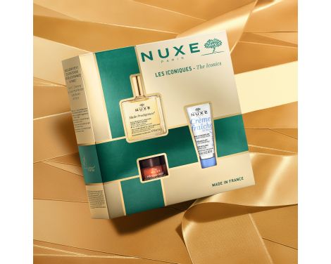 Nuxe Cofre Huile Prodigieuse 50ml + Crema Hidratante 48h 30ml + Bálsamo Labios 10g sin receta