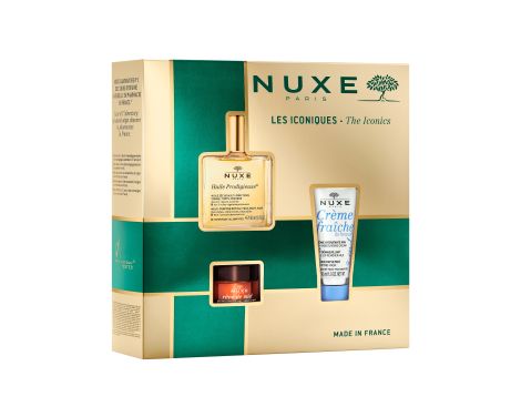 Nuxe Cofre Huile Prodigieuse 50ml + Crema Hidratante 48h 30ml + Bálsamo Labios 10g