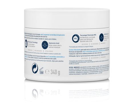 Cómo usar Cerave Duplo Crema Hidratante 2x340ml 2ª Unidad al 50%