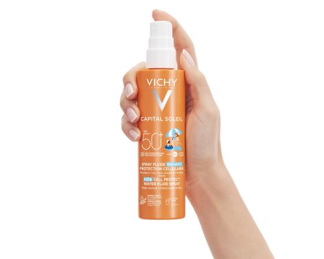 Comprar Vichy Capital Soleil Cell Protect Spray Fluido Invisible Niños SPF 50+ 200ml