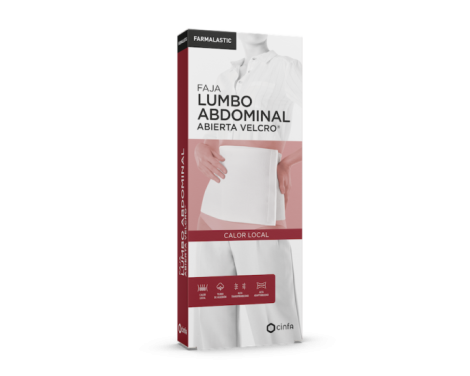 Farmalastic Faja Lumboabdominal Abierta Velcro Talla M