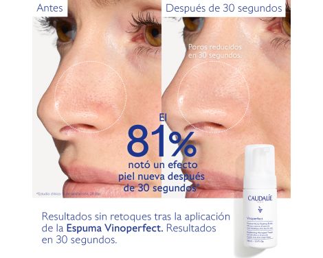 Para qué sirve Caudalie Vinoperfect Espuma Micropeeling 50ml