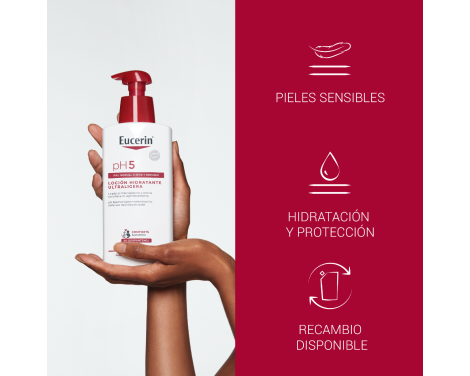 Eucerin PH5 Loción Hidratante Ultraligera 400ml sin receta