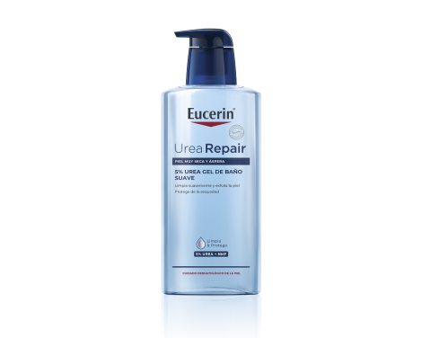 Eucerin UreaRepair 5% Urea Gel de Baño Suave 400ml