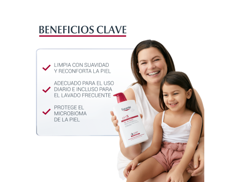 Eucerin Gel De Baño Piel Sensible Y Seca 1L sin receta