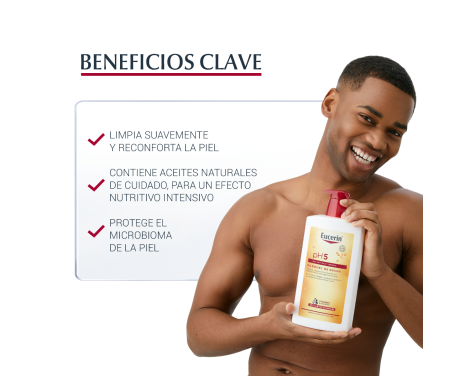 Eucerin pH5 Oleogel De Ducha 1l sin receta