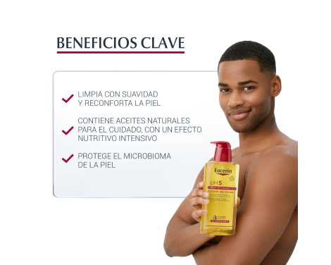 Eucerin pH5 Oleogel De Ducha Piel Sensible 400ml sin receta