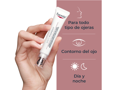 Eucerin Antipigment Contorno de Ojos Despigmentante y Antiojeras 15ml sin receta