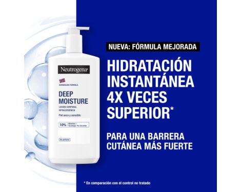 Neutrogena Hidratación Profunda Loción Corporal Hipoalergénica 2x750ml sin receta
