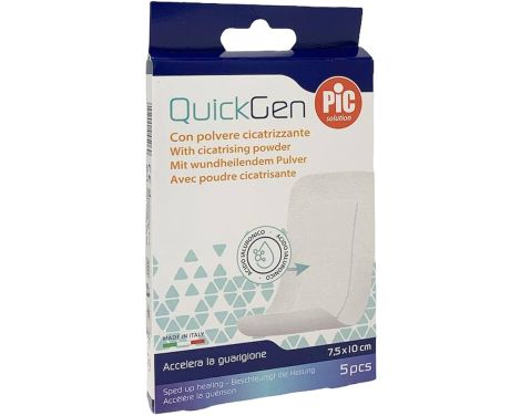 PIC Quickgen Apósitos Adhesivos 5 Unidades 7,5cm x 10cm