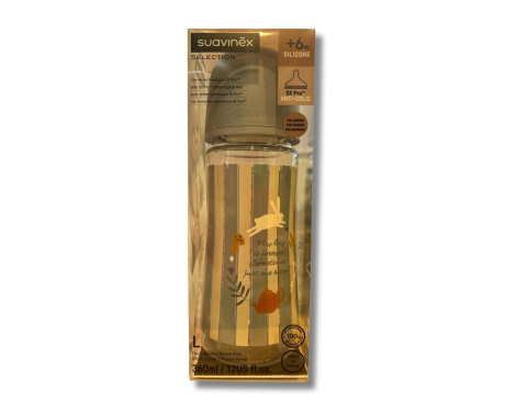 Comprar Suavinex Biberón Premium +6m Tetina Fisiológica SX Pro Silicona 360ml