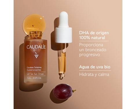 Beneficios de Caudalie Gotas Solares Autobronceadoras 15ml