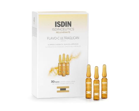 Isdinceutics Flavo-C Ultraglican Sérum Antioxidante de Día 30 ampollas