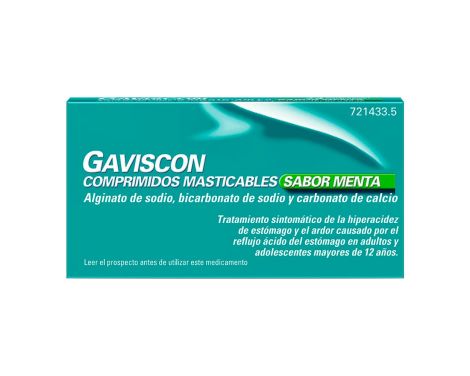Gaviscon 24 Comprimidos Masticables (Sabor Menta)