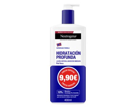 Neutrogena Hidratación Profunda Loción Corporal Piel Seca 400ml