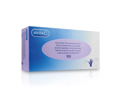 Alvita Guantes Vinilo Talla L 