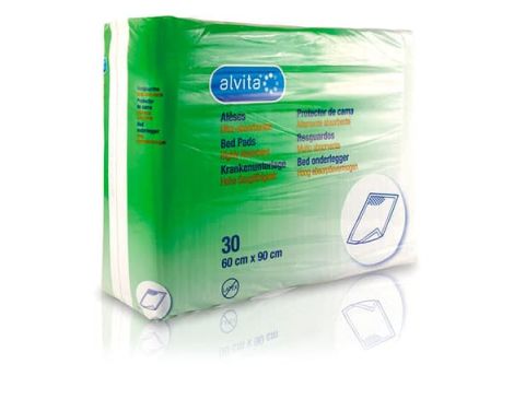 Alvita-Protector-de-Cama-60-X-90-cm-30-unidades-0