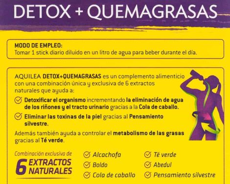 Comprar Aquilea Détox 10 Sticks
