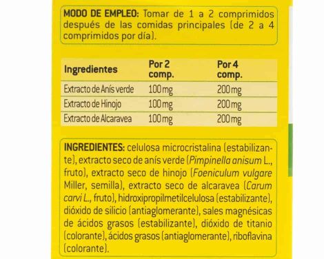 Comprar Aquilea Gases 60 Comprimidos