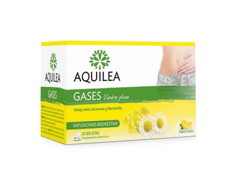 Aquilea Gases Vientre Plano 20 Bolsitas