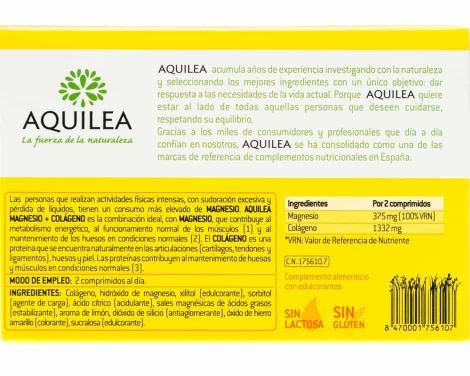 Comprar Aquilea Magnesio + Colágeno 30 Comprimidos