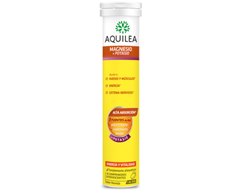 Comprar Aquilea Magnesio + Potasio 28 Comprimidos Efervescentes