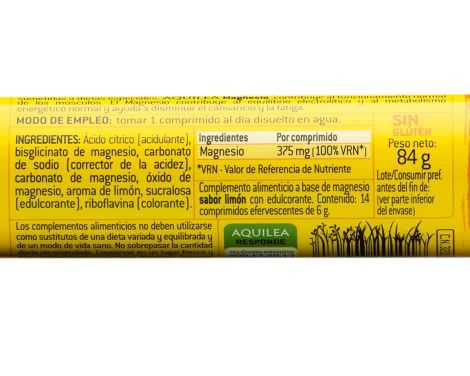 Comprar Aquilea Magnesio 375mg 14 Comprimidos Efervescentes