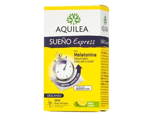 Aquilea Sueño Express Melatonina En Spray Sublingual  12ml Sueño