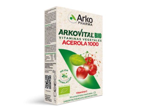 Arkopharma-Arkovital-BIO-Acerola-1000-Vitamina-C-30-Comprimidos-0