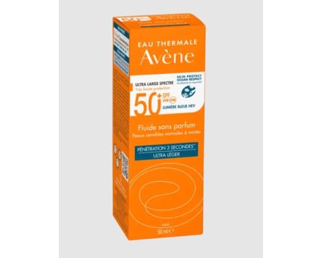 Avène Fluido sin Perfume SPF 50+ 50ml