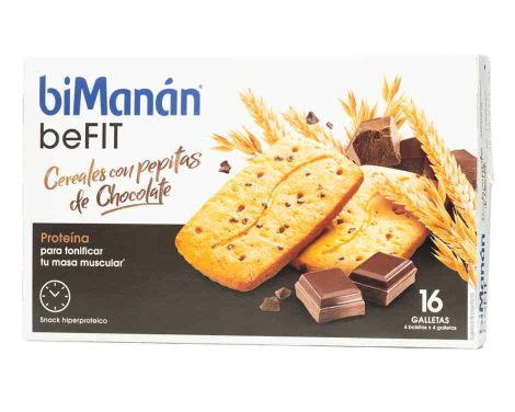 Bimanán Befit Galleta Cereales Y Chocolate 16 Uds Deportivo