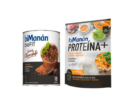 Bimann-Befit-Batido-Chocolate-18-uds--Regalo-Protena-Sabor-Neutro-0