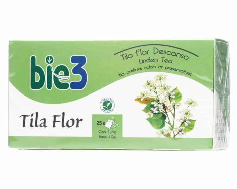 Bio3 Tila Flor Ecológica 25 Bolsitas Alimentación ecológica bio